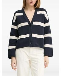 Marc O' Polo - Gestreifter Cardigan - Lyst