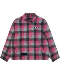 Aape By A Bathing Ape - Karierte Jacke Mit Reißverschluss - Lyst