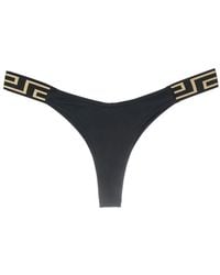 Versace - Bikinislip Met Greca-Print - Lyst