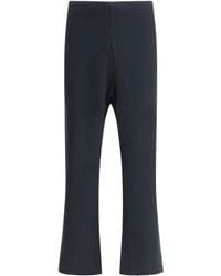 Maison Margiela - Flared Broek Met Gerafelde Rand - Lyst