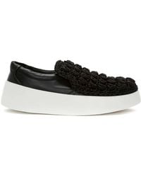 JW Anderson - Popcorn Leather Sneakers - Lyst