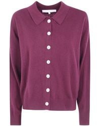 ABSOLUT CASHMERE - Majura Button-Fastening Collared Cardigan - Lyst
