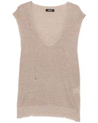 Undercover - Knitted Vest - Lyst