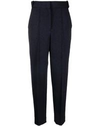 Tory Burch - High-Waist Tailored Trousers - Lyst