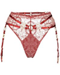 Bordelle - Cymatic High-waisted Thong - Lyst