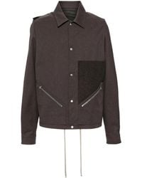 Rick Owens - Tour Snap Front Jacket - Lyst
