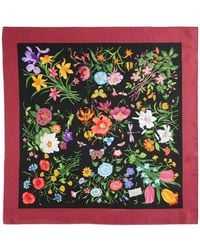 Gucci - Seidenschal Mit Print - Lyst
