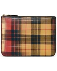 Comme des Garçons - Lenticular Tartan Zip Pouch - Lyst