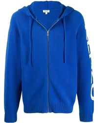 KENZO Hoodie Met Logo - Blauw