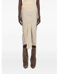Rick Owens - Jupe Temple À Fronces - Lyst