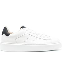Doucal's - Leather Low-top Sneakers - Lyst