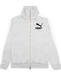 PUMA - The Neverworn T7 Logo-Detail Sweatshirt - Lyst