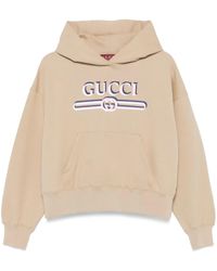 Gucci - Hoodie Met Logoprint - Lyst