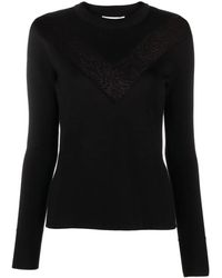 McQueen - アレキサンダー・マックイーン シアーパネル プルオーバー - Lyst