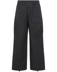 C.P. Company - Micro-Reps Boxy Leg Pocket Lens Pants - Lyst