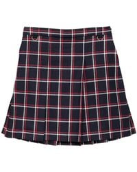 Undercover - Tartan Pleated Skirt - Lyst