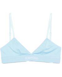 Tom Ford - Triangle Logo-Detail Bra - Lyst