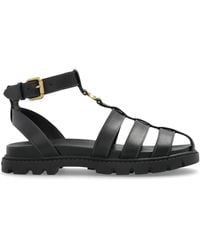 COACH - Sculpted-C Fisherman Sandals - Lyst