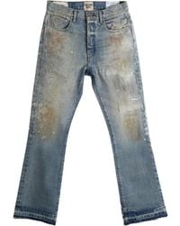 GALLERY DEPT. - Distressed Frayed Jeans - Lyst