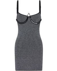 Dion Lee - Bustier-style Knitted Minidress - Lyst