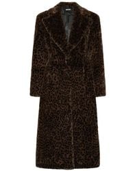 ROTATE BIRGER CHRISTENSEN - Faux-Fur Coat - Lyst