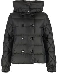 Moorer - Giacca Collina Con Cappuccio - Lyst