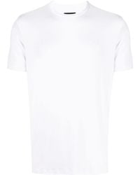 Emporio Armani - T-Shirt aus Jersey - Lyst
