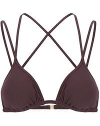 MAISON ANANA - Criss-Cross Strap Bikini Top - Lyst