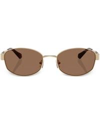 Michael Kors - Oval-Frame Sunglasses - Lyst