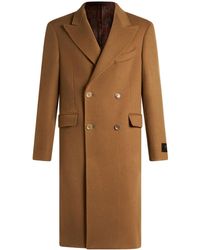Etro - Double-Breasted Cashmere Coat - Lyst