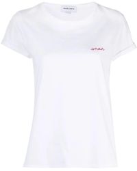 Maison Labiche - Armour-Slogan Embroidered T-Shirt - Lyst
