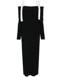 ROTATE BIRGER CHRISTENSEN - Off-The-Shoulder Long Dress - Lyst