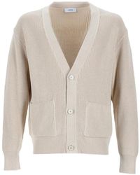 Lardini - Vest Met V-Hals - Lyst
