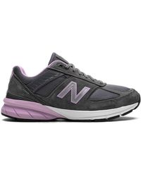 New Balance - 990v5 "miusa Lead Dark Violet Glow" Sneakers - Lyst