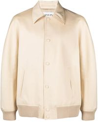 Lanvin - Pointed-Collar Bomber Jacket - Lyst