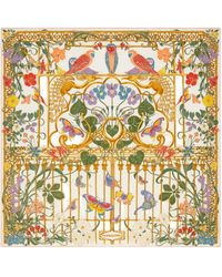 Ferragamo - Liberty Print Silk Scarf - Lyst