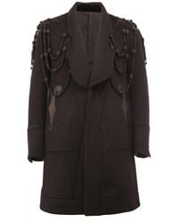TAKAHIROMIYASHITA TheSoloist. - Embroidered Panelled Coat - Lyst