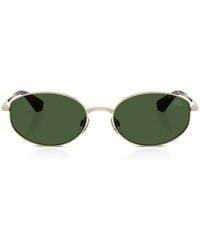 Burberry - Oval-Frame Sunglasses - Lyst