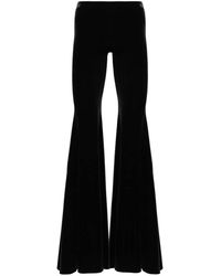 Vetements - Velour Flared Trousers - Lyst