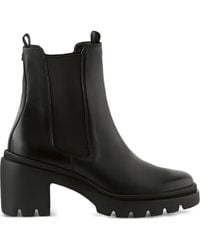 Högl - Thea Chelsea-Boots mit Blockabsatz - Lyst