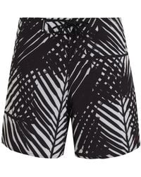 Osklen - Zwembroek Met Palmboomprint - Lyst