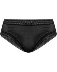 Hanro - Doorzichtige Slip Met Kanten Afwerking - Lyst