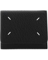 Maison Margiela - Four-Stitch Leather Wallet - Lyst