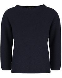 Fabiana Filippi - Boat-Neck Knit Sweater - Lyst