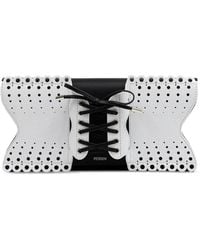 PERRIN Paris - Le Corset Perforé Clutch Bag - Lyst