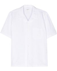 Universal Works - Road Polka-dot Cotton Shirt - Lyst