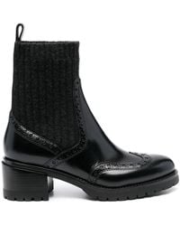 Santoni - Sock-Style Chelsea Boots - Lyst