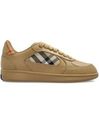 Burberry - Terrace Sneakers mit kariertem Einsatz - Lyst