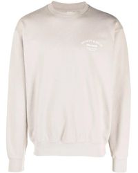 Sporty & Rich - Logo-Print Crew-Neck Sweatshirt - Lyst