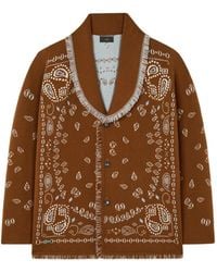 Alanui - Cárdigan Con Estampado Bandana - Lyst